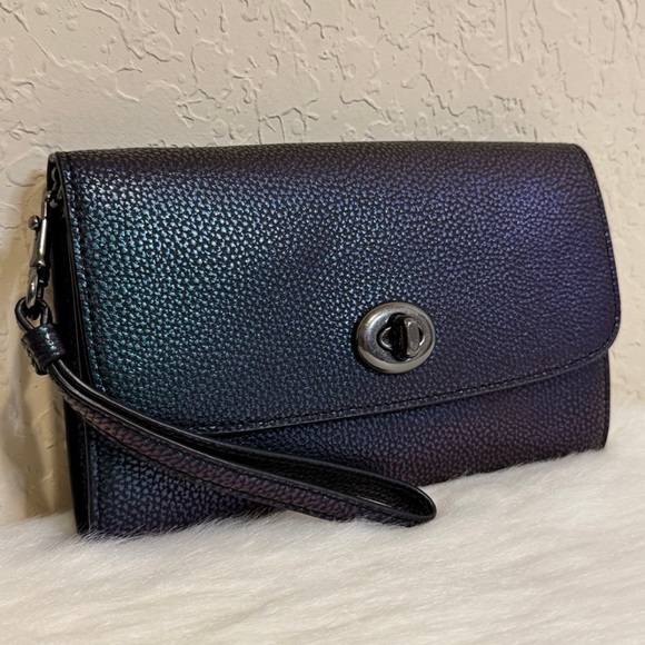 Coach Handbags - Coach Hologram Clutch